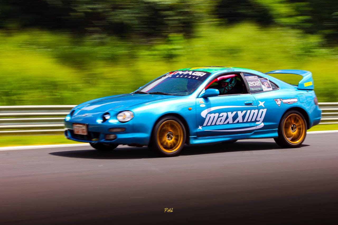 Maxxing Celica side view